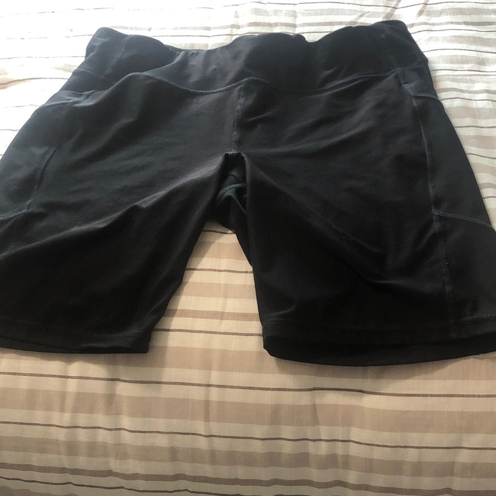 Women's Black Active Stretch Shorts